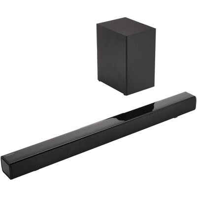 Panasonic SCHTB150EGK (100 W, 2.1 Kanal), Soundbar, Schwarz Panasonic SCHTB150EGK (100 W, 2.1 Kanal), Soundbar, Schwarz