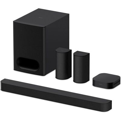 Sony Bravia Theatre System 6 (1000 W, 5.1 Kanal), Soundbar, Schwarz Sony Bravia Theatre System 6 (1000 W, 5.1 Kanal), Soundbar, Schwarz