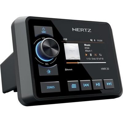 Hertz Marine-Multi-Media-Receiver HMR 20, Bluetooth Lautsprecher Hertz Marine-Multi-Media-Receiver HMR 20, Bluetooth Lautsprecher