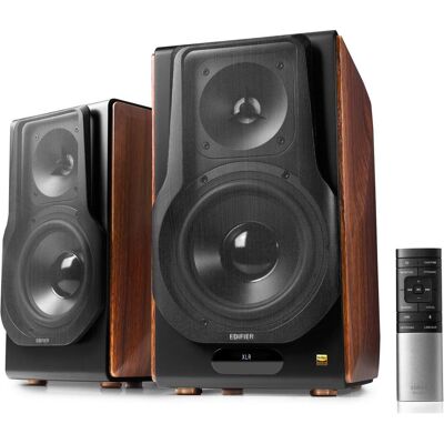 Edifier S3000MKII (1 Paar, 256 W), HiFi + Heimkino Lautsprecher, Braun, Schwarz Edifier S3000MKII (1 Paar, 256 W), HiFi + Heimkino Lautsprecher, Braun, Schwarz