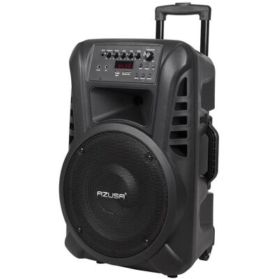 Azusa Aktyvusis stulpelis (su 2 bevieliais mikrofonais, SD, Bluetooth, USB) 12 " 40W (Aktiv), PA Lautsprecher Azusa Aktyvusis stulpelis (su 2 bevieliais mikrofonais, SD, Bluetooth, USB) 12 " 40W (Aktiv), PA Lautsprecher