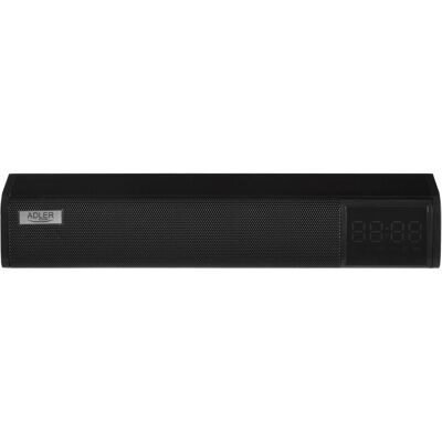 Adler AD 1191 Clock Speaker, Black, Bluetooth Lautsprecher, Schwarz Adler AD 1191 Clock Speaker, Black, Bluetooth Lautsprecher, Schwarz