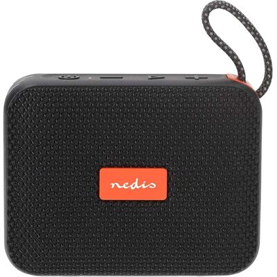 Nedis Bluetooth-Speaker Battery 1 10W Outdoors / Portable Orange/Black (6 h), Bluetooth Lautsprecher, Orange, Schwarz Nedis Bluetooth-Speaker Battery 1 10W Outdoors / Portable Orange/Black (6 h), Bluetooth Lautsprecher, Orange, Schwarz