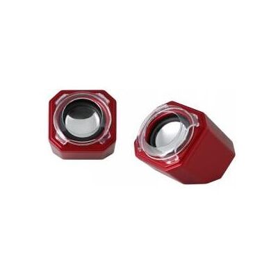 NGS RedFlashLight červená / Reproduktor pro notebook / 2.0 / 4 W RMS / USB, PC Lautsprecher, Rot NGS RedFlashLight červená / Reproduktor pro notebook / 2.0 / 4 W RMS / USB, PC Lautsprecher, Rot