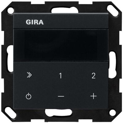 Gira 2320005 UP-Radio IP System 55 Schwa (Internetradio, Bluetooth, WLAN), Radio, Schwarz Gira 2320005 UP-Radio IP System 55 Schwa (Internetradio, Bluetooth, WLAN), Radio, Schwarz