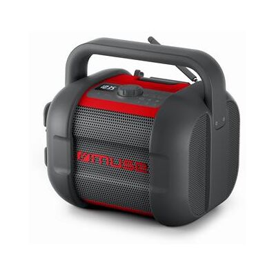 Muse Speakers Jobsite Bluetooth Radio M-968 BTR 40 W Bluetooth NFC features (FM, Bluetooth, NFC), Radio, Rot, Schwarz, Grau Muse Speakers Jobsite Bluetooth Radio M-968 BTR 40 W Bluetooth NFC features (FM, Bluetooth, NFC), Radio, Rot, Schwarz, Grau