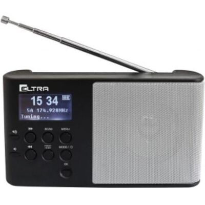 ELTA ELTRA Radio ULA DAB+ Silber - Radio ELTA ELTRA Radio ULA DAB+ Silber - Radio