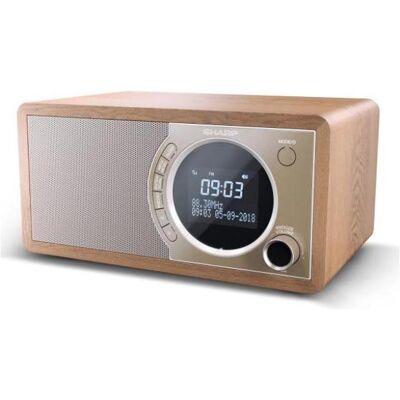 Sharp Radio digitale DR-450 (DR-450BR) (DAB+, MW), Radio, Braun Sharp Radio digitale DR-450 (DR-450BR) (DAB+, MW), Radio, Braun