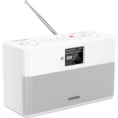 Kenwood CR-ST 120 S (DAB+, FM, Bluetooth, WLAN), Radio, Weiss Kenwood CR-ST 120 S (DAB+, FM, Bluetooth, WLAN), Radio, Weiss