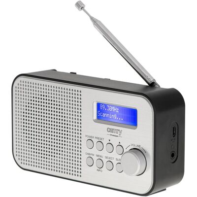 Camry CR 1179 (DAB+, FM), Radio, Silber, Schwarz Camry CR 1179 (DAB+, FM), Radio, Silber, Schwarz