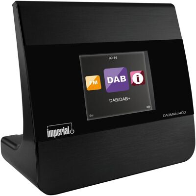 Imperial Dabman i400 (DAB+, FM, Internetradio, Bluetooth, WLAN), Radio, Schwarz Imperial Dabman i400 (DAB+, FM, Internetradio, Bluetooth, WLAN), Radio, Schwarz