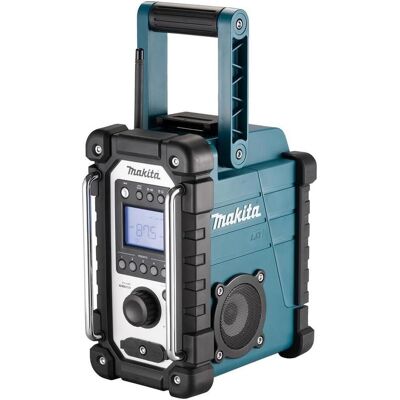 Makita Baustellenradio DMR115 (DAB+, Bluetooth), Radio, Blau Makita Baustellenradio DMR115 (DAB+, Bluetooth), Radio, Blau