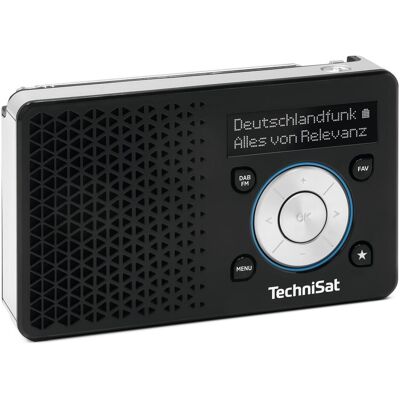 TechniSat DigitRadio 1 A (DAB+, FM), Radio, Schwarz, Silber TechniSat DigitRadio 1 A (DAB+, FM), Radio, Schwarz, Silber