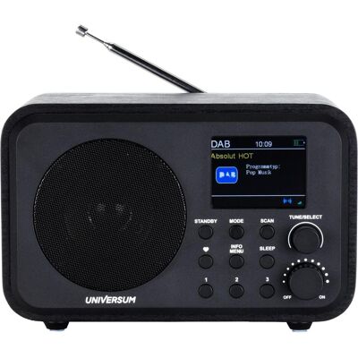Universum DR 300-20 Tischradio mit Akku - DAB+, FM, Bluetooth Universum DR 300-20 Tischradio mit Akku - DAB+, FM, Bluetooth
