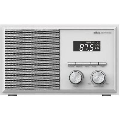 Silva Schneider Mono 1976 BT Radiowecker m. Bluetooth (FM, Bluetooth), Radio, Weiss Silva Schneider Mono 1976 BT Radiowecker m. Bluetooth (FM, Bluetooth), Radio, Weiss