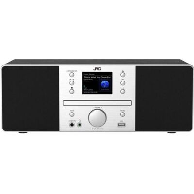 JVC RD-E874B (DAB+, FM, Bluetooth), Radio, Schwarz, Silber JVC RD-E874B (DAB+, FM, Bluetooth), Radio, Schwarz, Silber