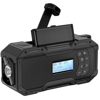 NoName Notradio Akku/Kurbel/Solar/USB-C (DAB, FM, Bluetooth), Radio NoName Notradio Akku/Kurbel/Solar/USB-C (DAB, FM, Bluetooth), Radio