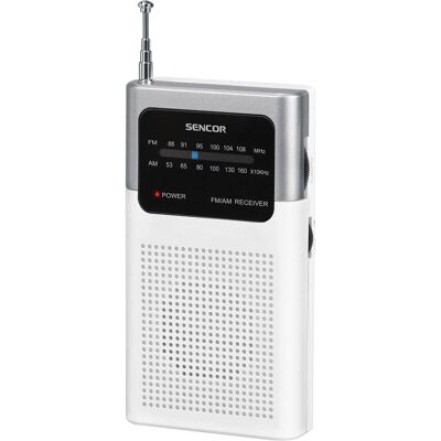Sencor SRD 1100 weiss / Radioempfänger / FM AM (AM, FM), Radio, Weiss Sencor SRD 1100 weiss / Radioempfänger / FM AM (AM, FM), Radio, Weiss