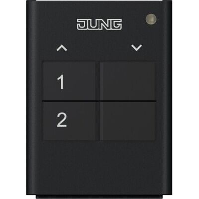 JUNG Funk-Handsender (Gerätespezifische Fernbedienung, Radio Frequency (RF)), Fernbedienung, Grau JUNG Funk-Handsender (Gerätespezifische Fernbedienung, Radio Frequency (RF)), Fernbedienung, Grau