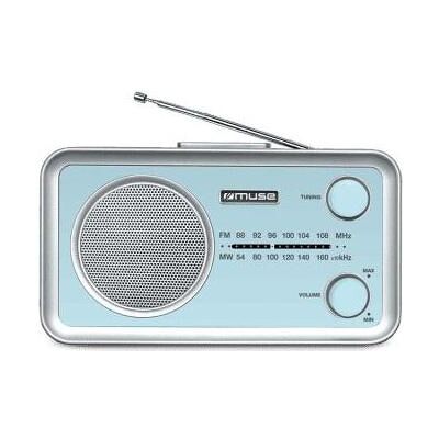 Muse Radio RADIO PRZENOŚNE MF-060VB FM/MW (FM, MW), Radio, Blau Muse Radio RADIO PRZENOŚNE MF-060VB FM/MW (FM, MW), Radio, Blau