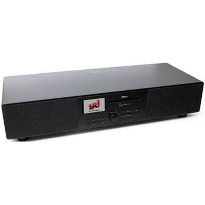 Block Audio Symphonie Wireless HiFi Stereo System - Schwarz/Weiß Block Audio Symphonie Wireless HiFi Stereo System - Schwarz/Weiß