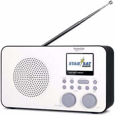 TechniSat Viola 2 C IR (DAB+, Internetradio, WLAN), Radio, Weiss TechniSat Viola 2 C IR (DAB+, Internetradio, WLAN), Radio, Weiss