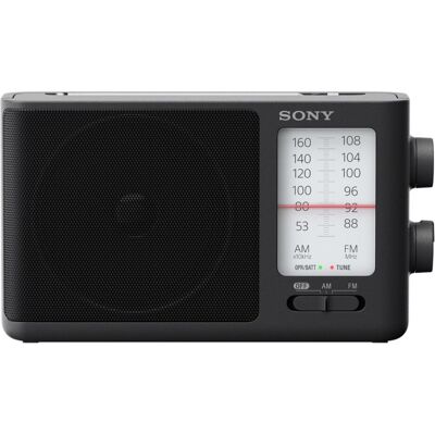 Sony ICF-506 (FM), Radio, Schwarz Sony ICF-506 (FM), Radio, Schwarz