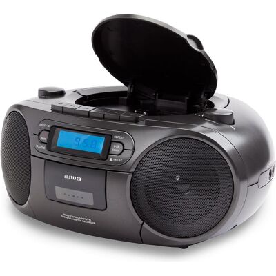 Aiwa RC-250BK Portable radio, black (DAB+, FM, Bluetooth), Radio, Schwarz Aiwa RC-250BK Portable radio, black (DAB+, FM, Bluetooth), Radio, Schwarz