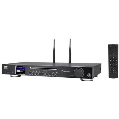 Renkforce RF-DAB-IR1702 Internet CD-Radio DAB+, FM, Internet CD, Bluetooth, DLNA, WLAN, Internetradio Inkl. (DAB+, FM, Internetradio, Bluetooth, WLAN), Radio, Schwarz Renkforce RF-DAB-IR1702 Internet CD-Radio DAB+, FM, Internet CD, Bluetooth, DLNA, WLAN, Internetradio Inkl. (DAB+, FM, Internetradio, Bluetooth, WLAN), Radio, Schwarz