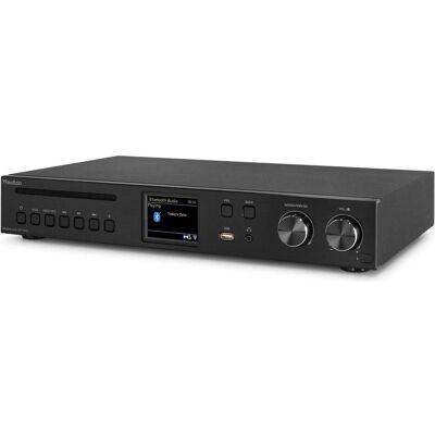 DAB Internet radio Brescia (DAB+, FM, Internetradio, Bluetooth, WLAN), Radio, Schwarz DAB Internet radio Brescia (DAB+, FM, Internetradio, Bluetooth, WLAN), Radio, Schwarz