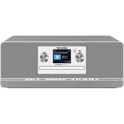 TechniSat Technsat DigitRadio 372 CD BT silber (DAB+, FM, Bluetooth), Radio, Silber, Grau TechniSat Technsat DigitRadio 372 CD BT silber (DAB+, FM, Bluetooth), Radio, Silber, Grau