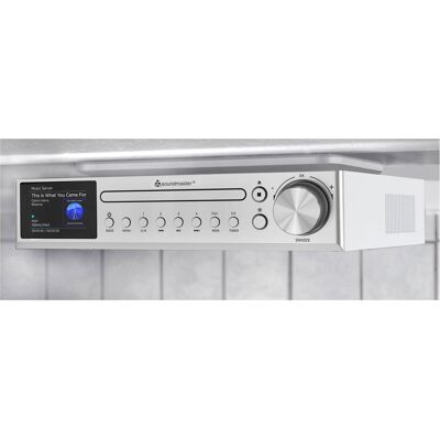 Soundmaster ICD2700SI (DAB+, Bluetooth, WLAN), Radio, Silber Soundmaster ICD2700SI (DAB+, Bluetooth, WLAN), Radio, Silber