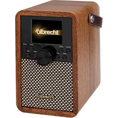 Albrecht DR 710 Digitalradio, tragbar (DAB, DAB+, Bluetooth), Radio, Schwarz, Braun Albrecht DR 710 Digitalradio, tragbar (DAB, DAB+, Bluetooth), Radio, Schwarz, Braun
