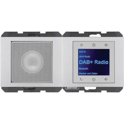 Berker BERK Radio Touch (DAB+, Bluetooth), Radio, Mehrfarbig Berker BERK Radio Touch (DAB+, Bluetooth), Radio, Mehrfarbig