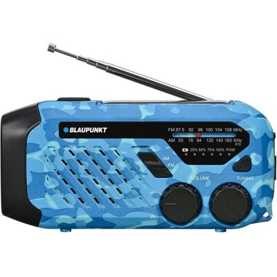 Blaupunkt Radio alarmowe ER10BC blue camo (AM, Bluetooth), Radio, Blau Blaupunkt Radio alarmowe ER10BC blue camo (AM, Bluetooth), Radio, Blau