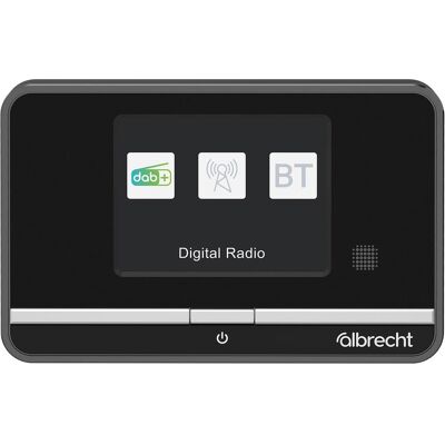 Albrecht DR 521 DAB+/UKW Radio-Tuner (DAB+, Bluetooth), Radio, Schwarz Albrecht DR 521 DAB+/UKW Radio-Tuner (DAB+, Bluetooth), Radio, Schwarz