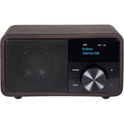 Kathrein - DAB+ 1 mini - Bluetooth - Dunkles Holz - Radio Kathrein - DAB+ 1 mini - Bluetooth - Dunkles Holz - Radio