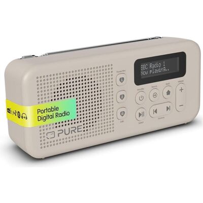 Pure Elan Move (DAB, DAB+, FM, Bluetooth), Radio, Grau, Beige Pure Elan Move (DAB, DAB+, FM, Bluetooth), Radio, Grau, Beige