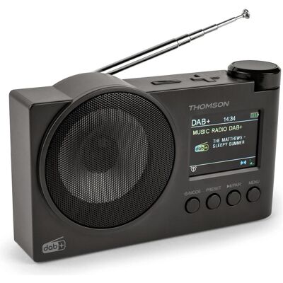 Thomson RT400DAB DAB+ / FM Radio / BT - Black (DAB+, FM, Bluetooth), Radio, Schwarz Thomson RT400DAB DAB+ / FM Radio / BT - Black (DAB+, FM, Bluetooth), Radio, Schwarz