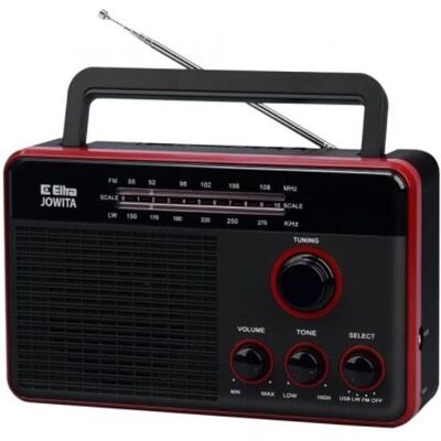 Eltra Jowita 820u USB Radio - Mono FM, LW, AM - Kompakt, Schwarz Eltra Jowita 820u USB Radio - Mono FM, LW, AM - Kompakt, Schwarz