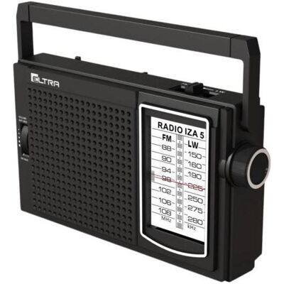 ELTA Radio Eltra Radio IZA-5 czarne, Radio, Schwarz ELTA Radio Eltra Radio IZA-5 czarne, Radio, Schwarz