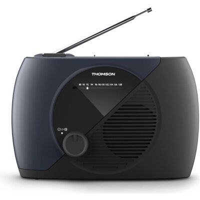 Thomson RT350 Radio grau-schwarz (FM), Radio, Schwarz Thomson RT350 Radio grau-schwarz (FM), Radio, Schwarz