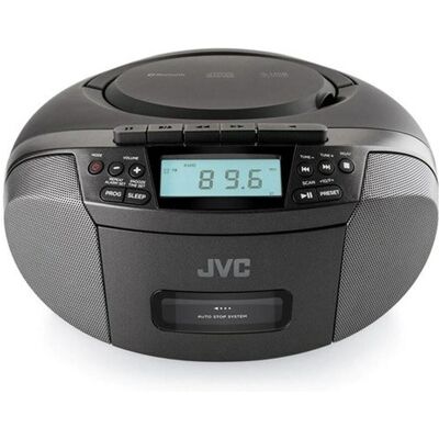 JVC RC-E444B (AM, FM, Bluetooth), Radio, Schwarz JVC RC-E444B (AM, FM, Bluetooth), Radio, Schwarz
