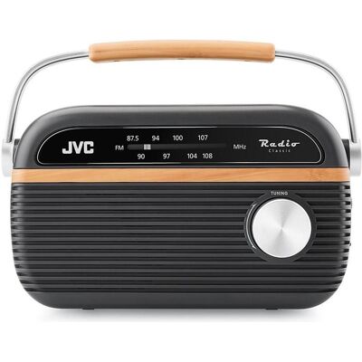JVC Radio Radio przenośne RA-E215G szare (FM), Radio, Grau JVC Radio Radio przenośne RA-E215G szare (FM), Radio, Grau
