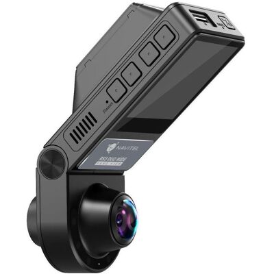 Navitel RS3 Duo Wide Pano View (Eingebautes Display, Eingebautes Mikrofon, 2K), Dashcam, Schwarz Navitel RS3 Duo Wide Pano View (Eingebautes Display, Eingebautes Mikrofon, 2K), Dashcam, Schwarz