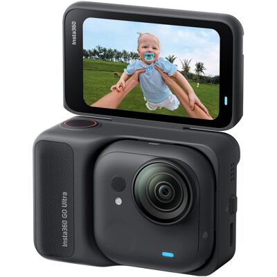 Insta360 Go Ultra Standard Bundle (schwarz) (60p, Bluetooth, WLAN), Action Cam, Schwarz Insta360 Go Ultra Standard Bundle (schwarz) (60p, Bluetooth, WLAN), Action Cam, Schwarz