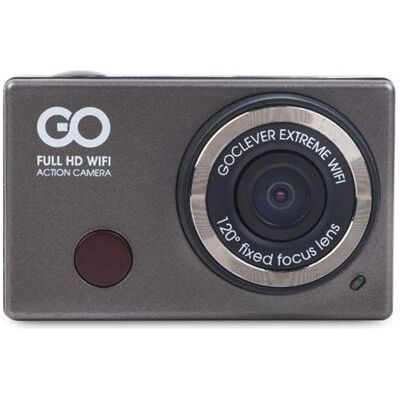 GOCLEVER Action Camera Dvr Sport LCD 16 Bit 5 Mpix Cmos (120p, WLAN), Action Cam, Schwarz GOCLEVER Action Camera Dvr Sport LCD 16 Bit 5 Mpix Cmos (120p, WLAN), Action Cam, Schwarz