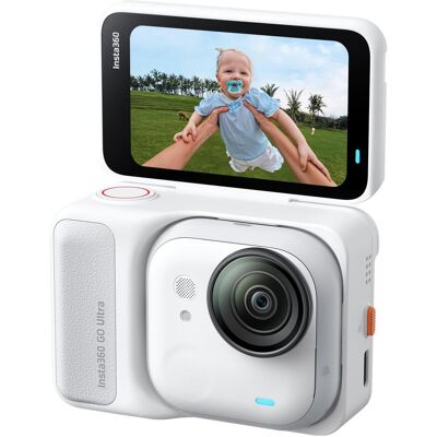 Insta360 Go Ultra Standard Bundle (60p, Bluetooth, WLAN), Action Cam, Weiss Insta360 Go Ultra Standard Bundle (60p, Bluetooth, WLAN), Action Cam, Weiss