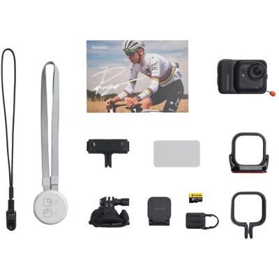 Insta360 GO Ultra Premium Cycling Bundle (60p, Bluetooth), Action Cam, Schwarz Insta360 GO Ultra Premium Cycling Bundle (60p, Bluetooth), Action Cam, Schwarz