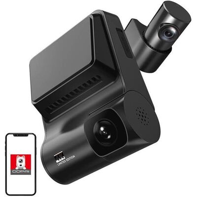DDpai Z50 Gps Dual (Eingebautes Display, GPS-Empfänger, 4K), Dashcam, Schwarz DDpai Z50 Gps Dual (Eingebautes Display, GPS-Empfänger, 4K), Dashcam, Schwarz